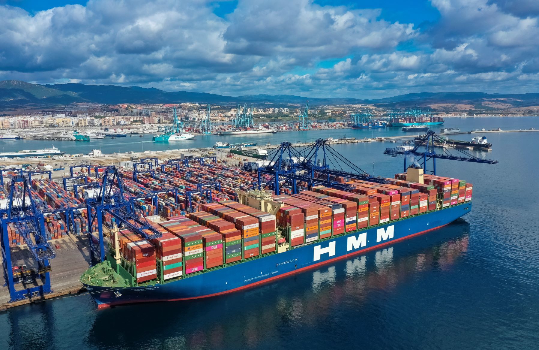 El Puerto de Algeciras gana peso en el comercio global con Marruecos, India y Sudáfrica