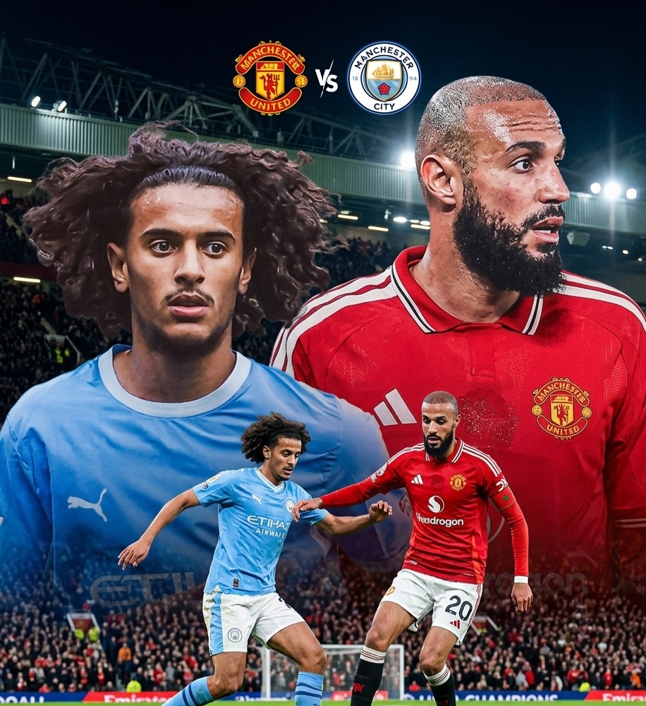 Todo listo en Old Trafford para el primer derbi de Manchester de la temporada