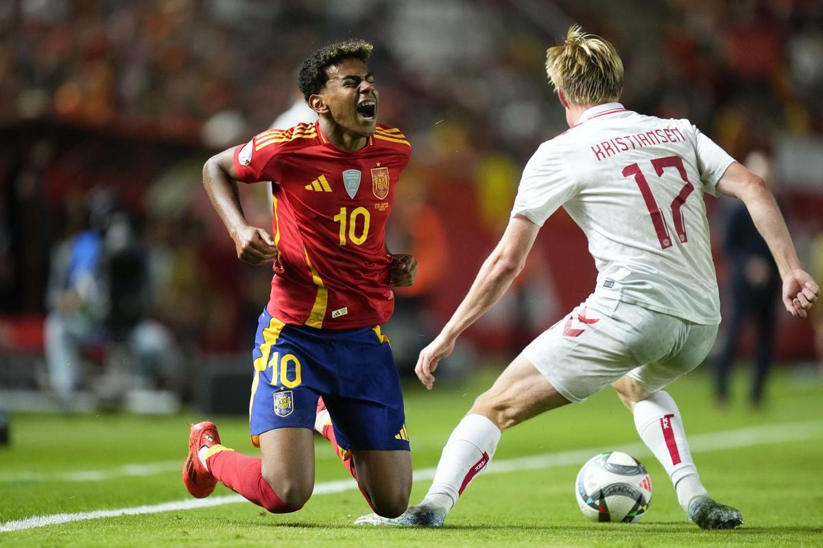 La lesión de Lamine Yamal preocupa a la selección española.