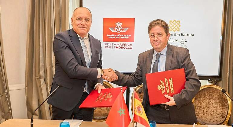 Royal Air Maroc acelera su crecimiento en el mercado español.