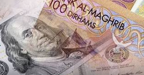 El dírham cae un 1% frente al dólar y un 0,2% frente al euro.