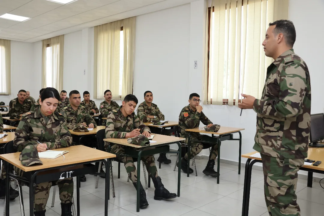 #FAR_MAROC الأسد الإفريقي 2026 – التكوين الأكاديمي لتطوير قدرات الضباط و ضباط الصف – أكاديريتوا (2).webp