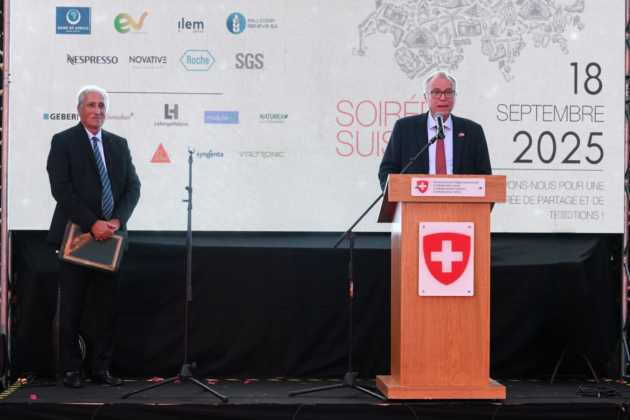 Fiesta nacional suiza en Rabat: presencia destacada del ministro de Educación y Deportes