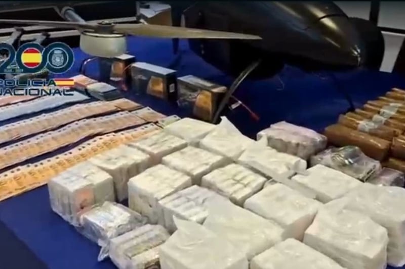 Desarticulada una red de narcotráfico entre Marruecos, España y Francia.