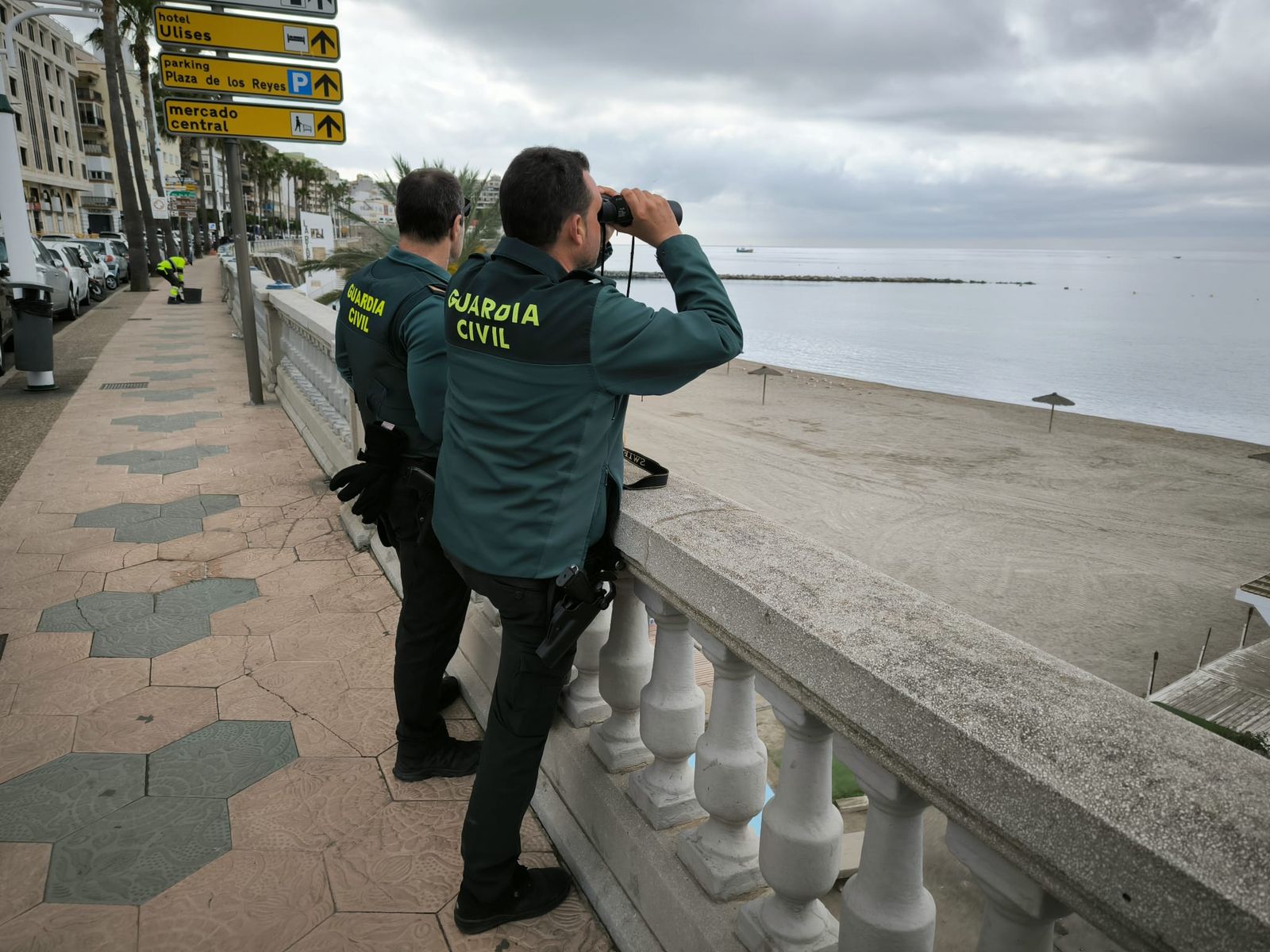La Guardia Civil frustra una entrada irregular por mar en Ceuta.