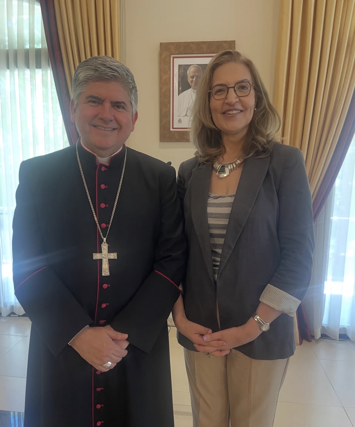 Emotiva despedida a Monseñor Dagoberto Campos Salas en Panamá