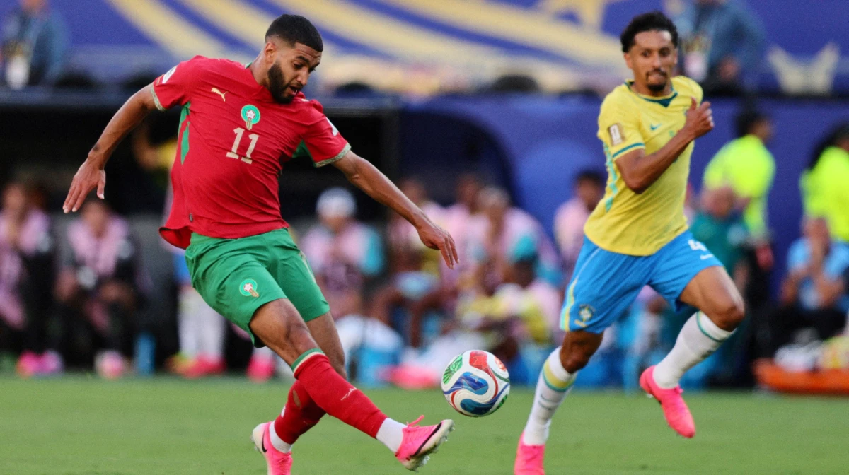 🇲🇦🤝🇧🇷 Final del partido. Marruecos y Brasil empatan tras un duelo equilibrado e intenso.