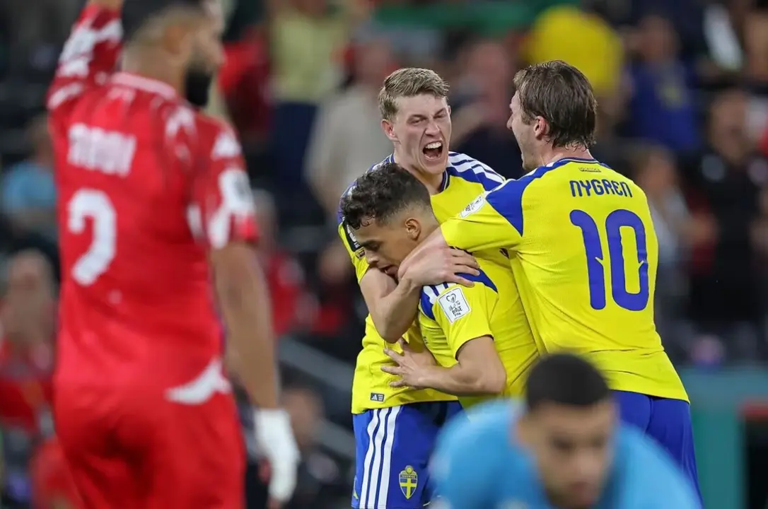 Suecia aplasta a Túnez (5-1) y lanza un serio aviso en su estreno mundialista