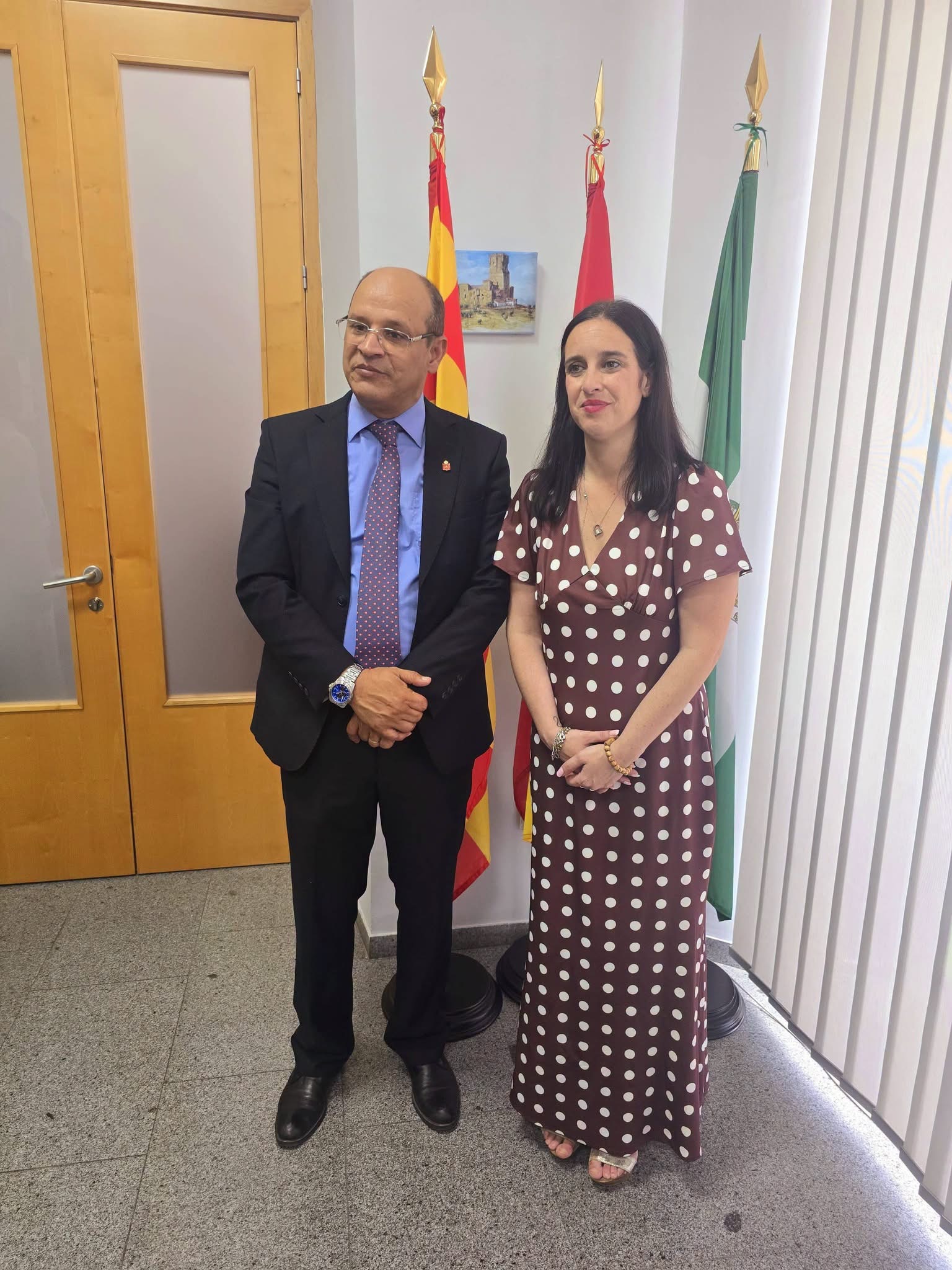 Mustapha Labbassi participa en Belalcázar en el homenaje al médico andalusí Al-Ghafiqi