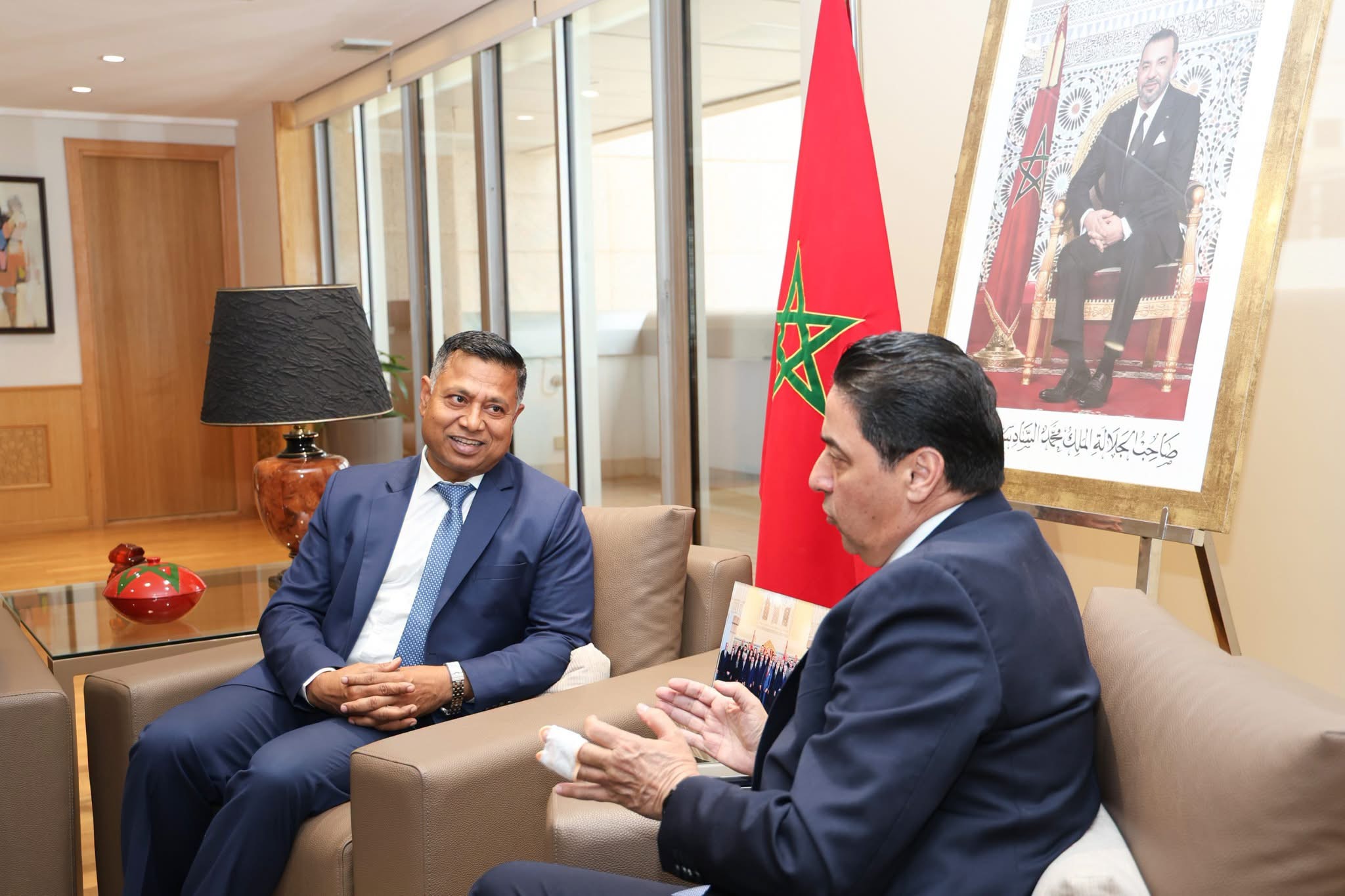 Marruecos e India exploran nuevas oportunidades de comercio e inversión.