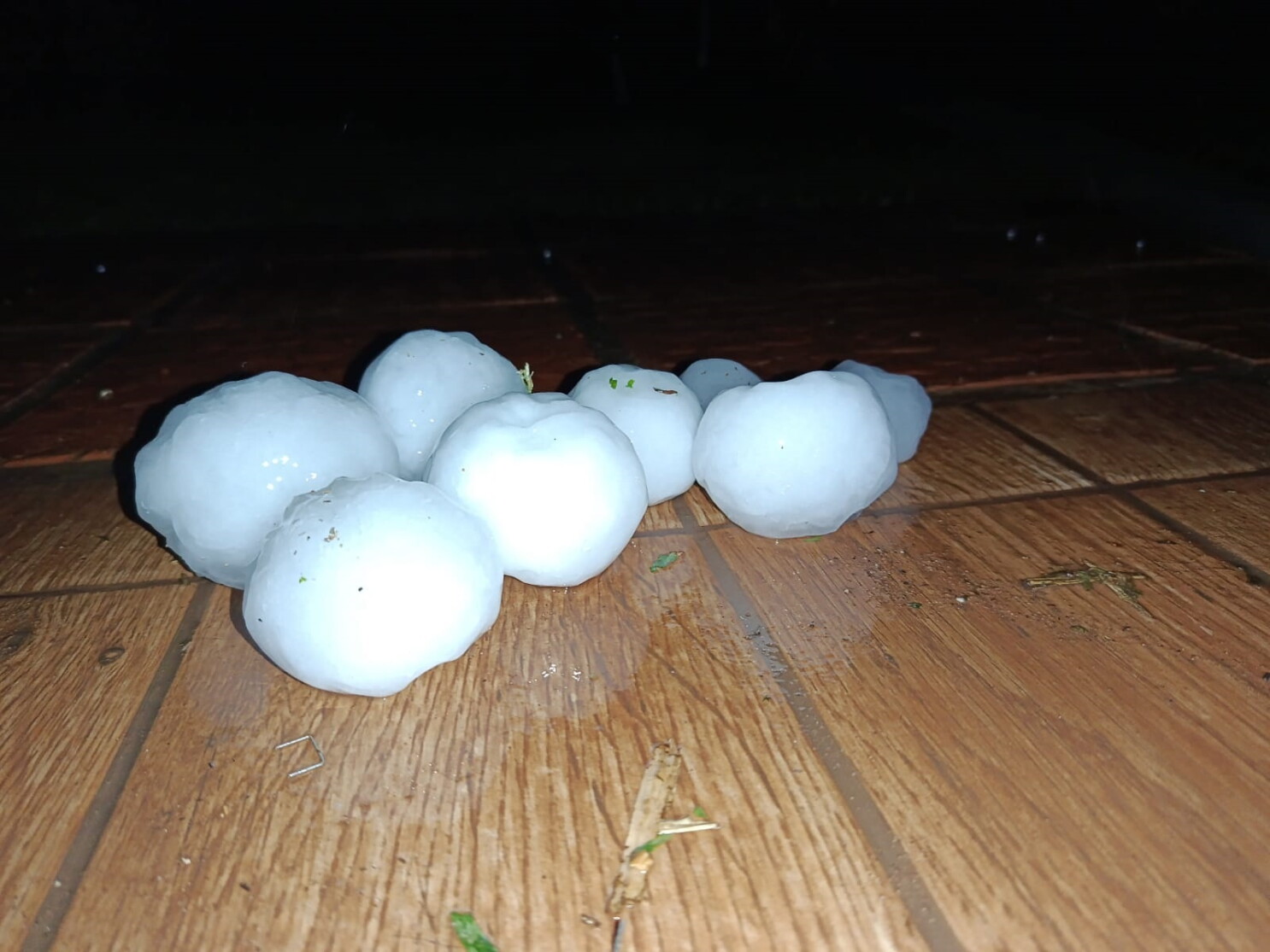 Paraguay en alerta por tormentas severas tras una intensa granizada.