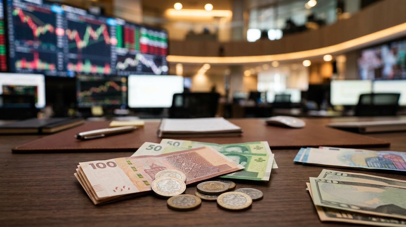 El dirham avanza frente al euro y al dólar y las reservas mantienen su crecimiento anual.