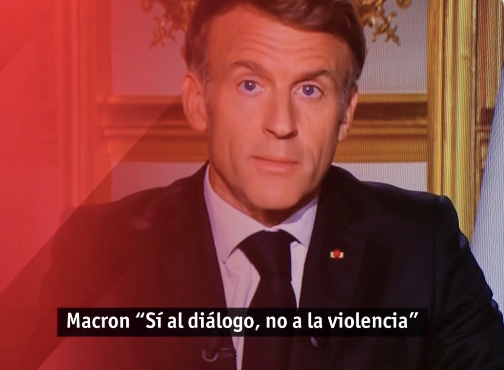 Macron combina mano firme y diálogo tras los disturbios que sacuden Francia.