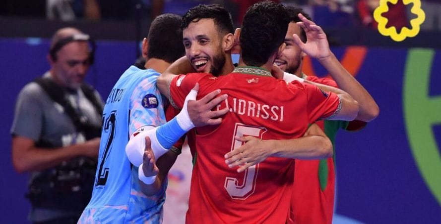 CAN de fútbol sala: Marruecos arrolla a Egipto y se mete en la final.