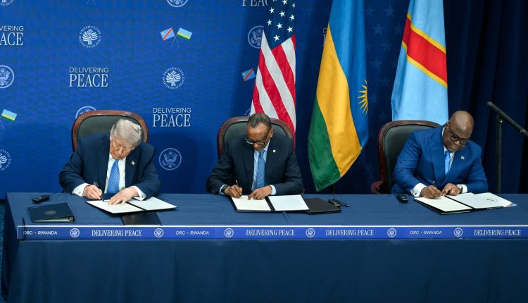 Congo y Ruanda firman la paz en Washington