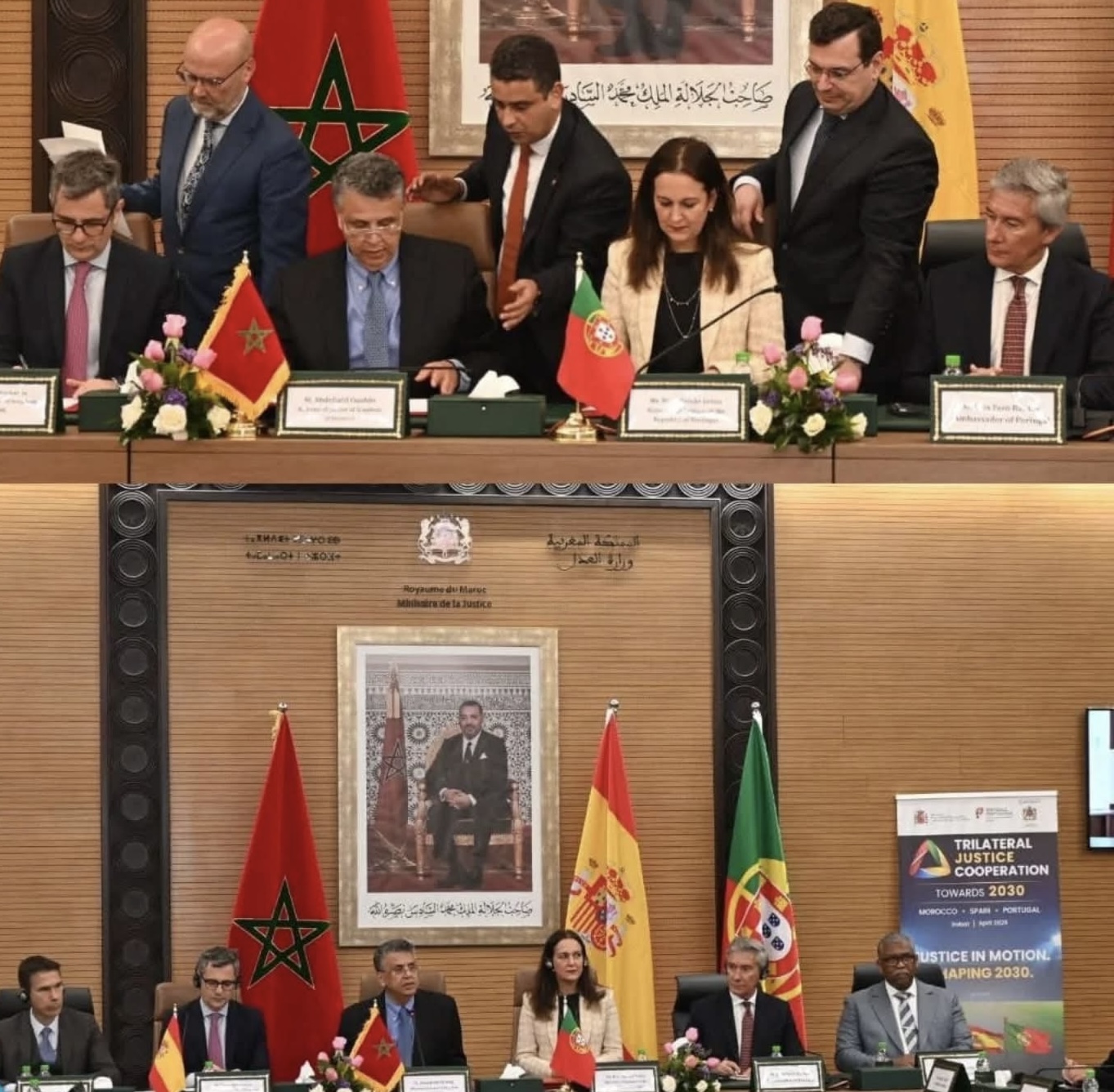 Mas allá del futbol: Marruecos, España y Portugal sellan su alianza jurídica.