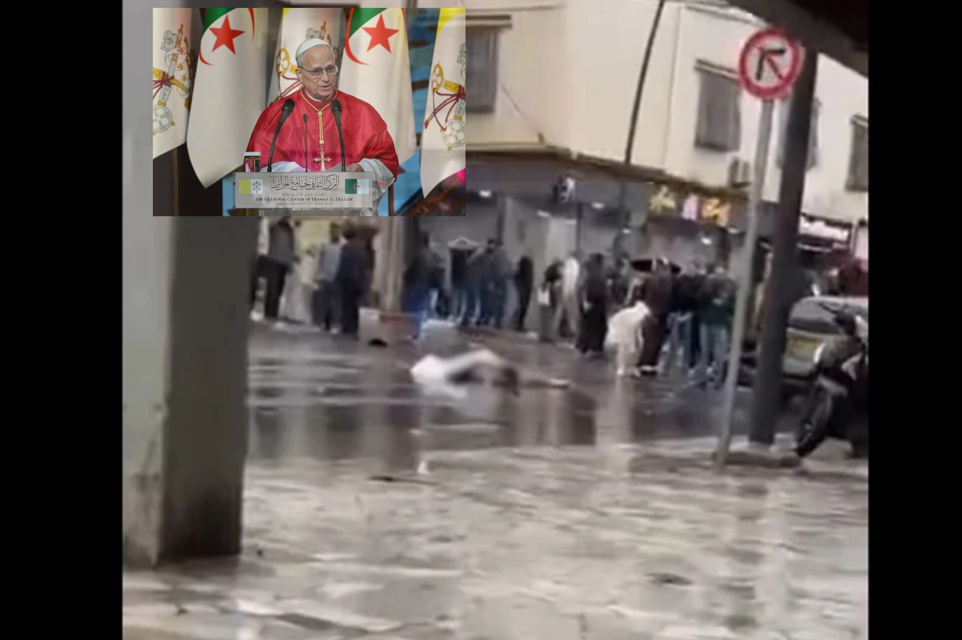 Incidente en Blida marca el inicio de la visita de León XIV.