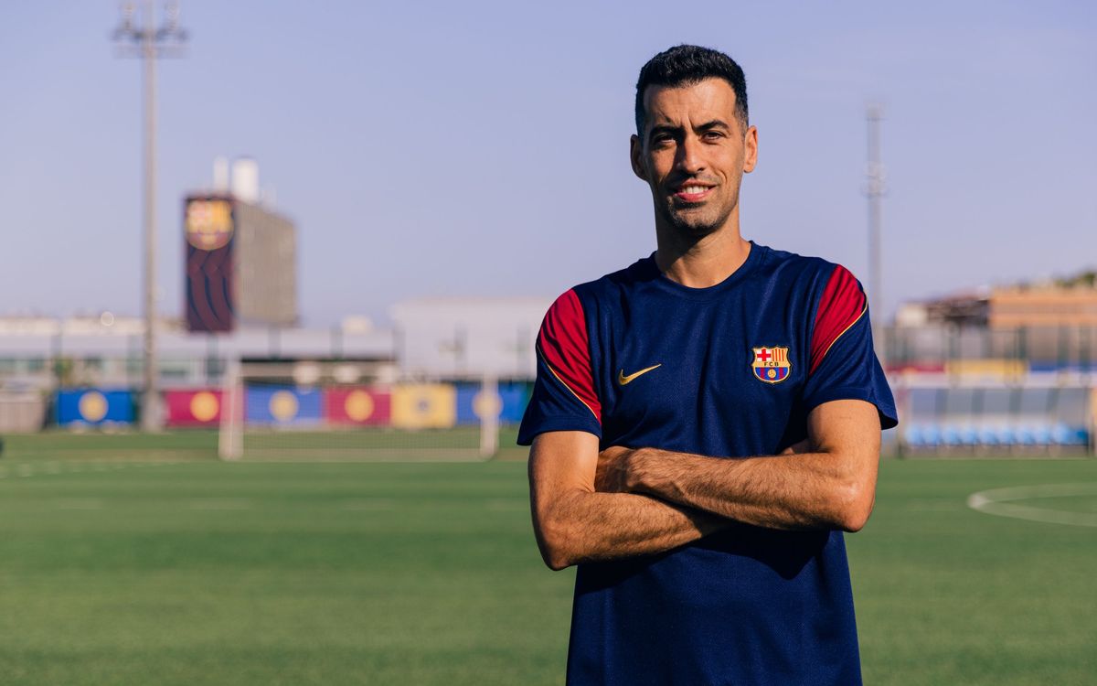 Sergio Busquets arranca su carrera en los banquillos dentro del filial azulgrana