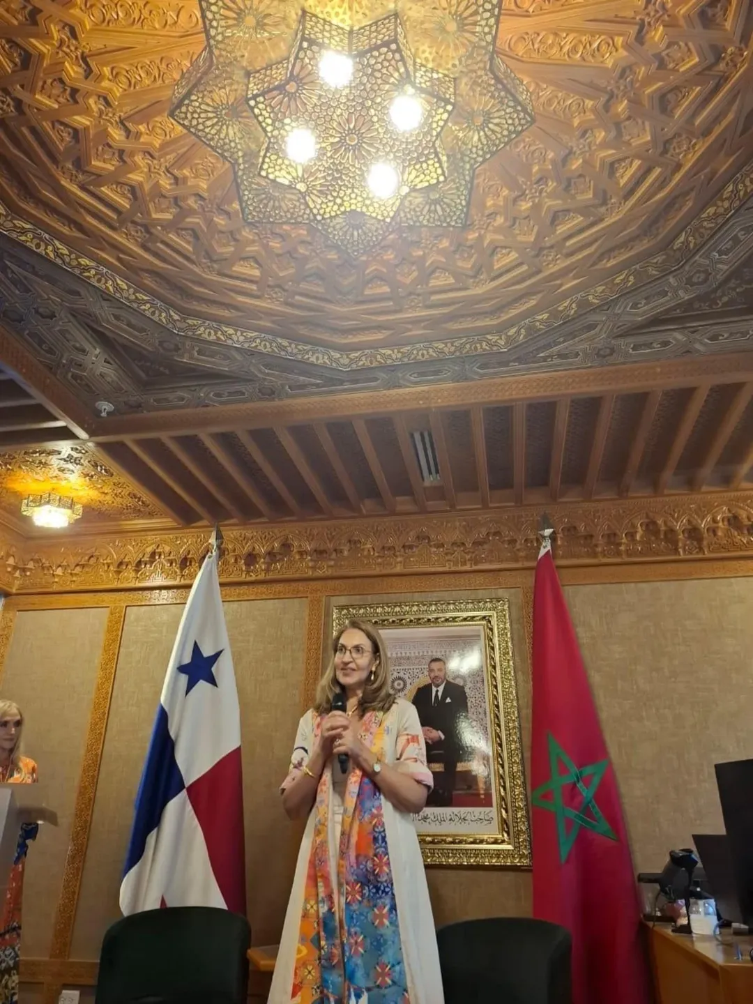 La Biblioteca Rey Mohammed VI del Parlatino fue escenario del Salón Cultural de Gala de Pennyti (2).webp