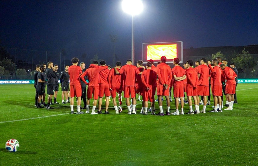 Marruecos enfrenta a Ecuador en partido amistoso en el Estadio Metropolitano (Madrid).