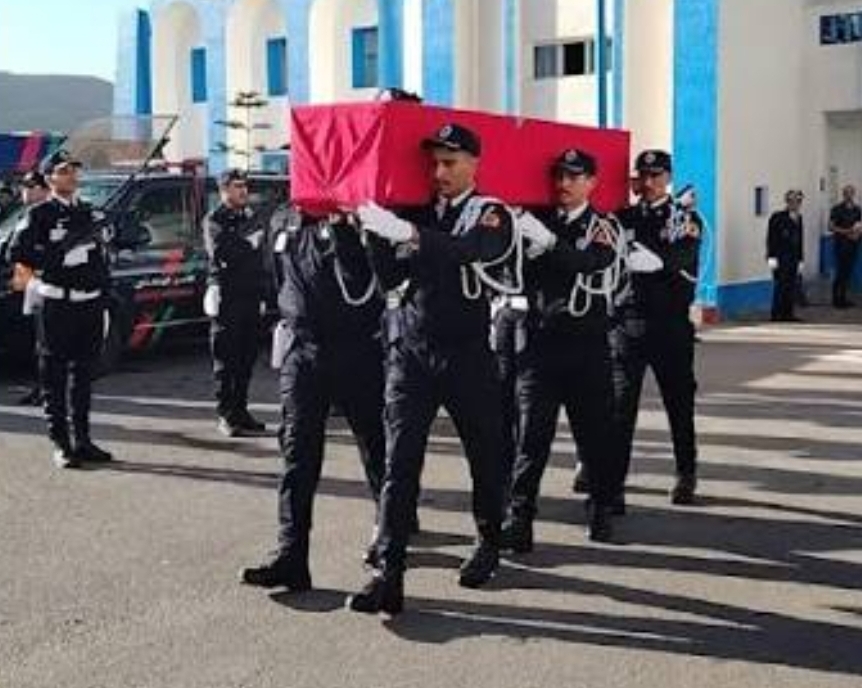 Homenaje en Marruecos a los policías que sacrificaron sus vidas por la seguridad.