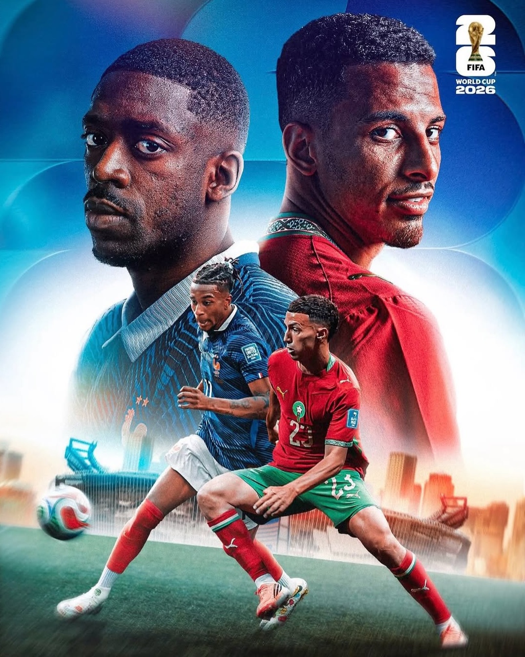 Esta noche los Leones del Atlas tienen una cita con la revancha: Marruecos va a por Francia y por las semifinales del mundo