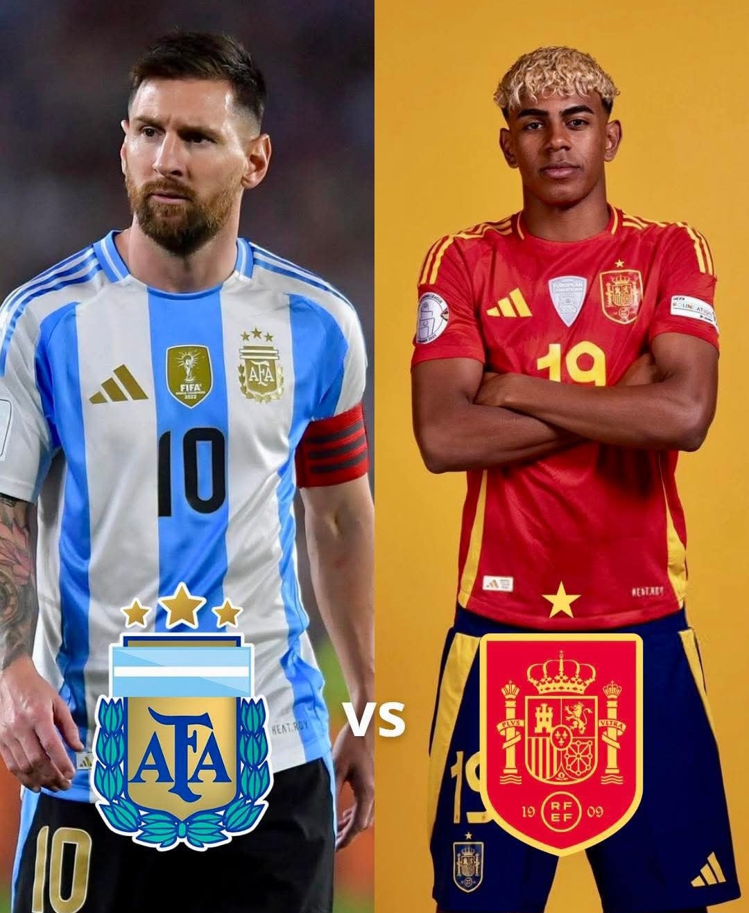 Duelo de estilos en la final del Mundial: la garra argentina contra el fútbol de España