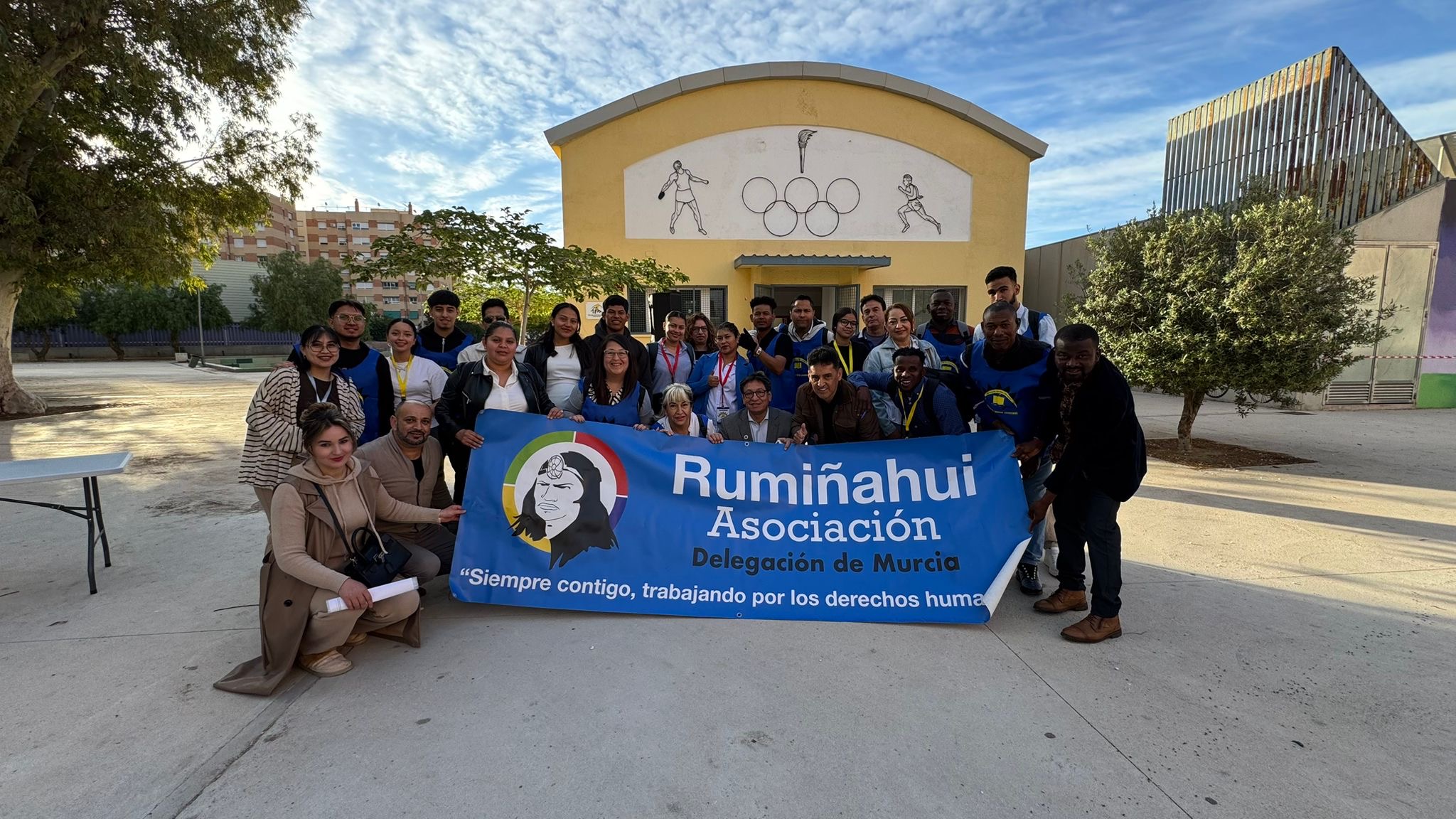 El Sr. Vladimir Arturo Paspuel Revelo reconoce la colaboración de la Asociación Marroquí en Lorca.