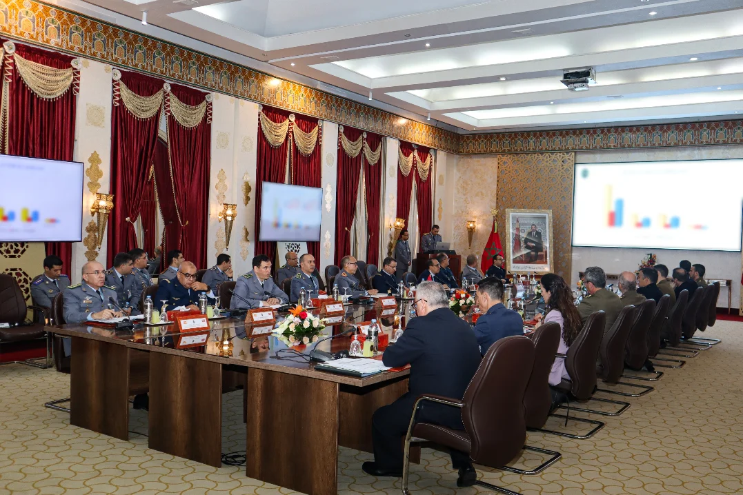 #التعاون_العسكري_المغربي في إطار التعاون العسكري المغربي-الإسباني، انعقد الاجتماع البيني للّجنة (3).webp
