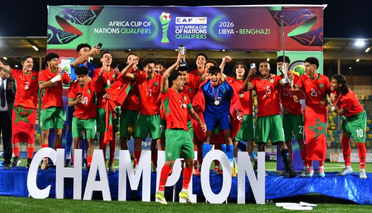 Marruecos sub-17 brilla y se lleva el campeonato del Norte de África.