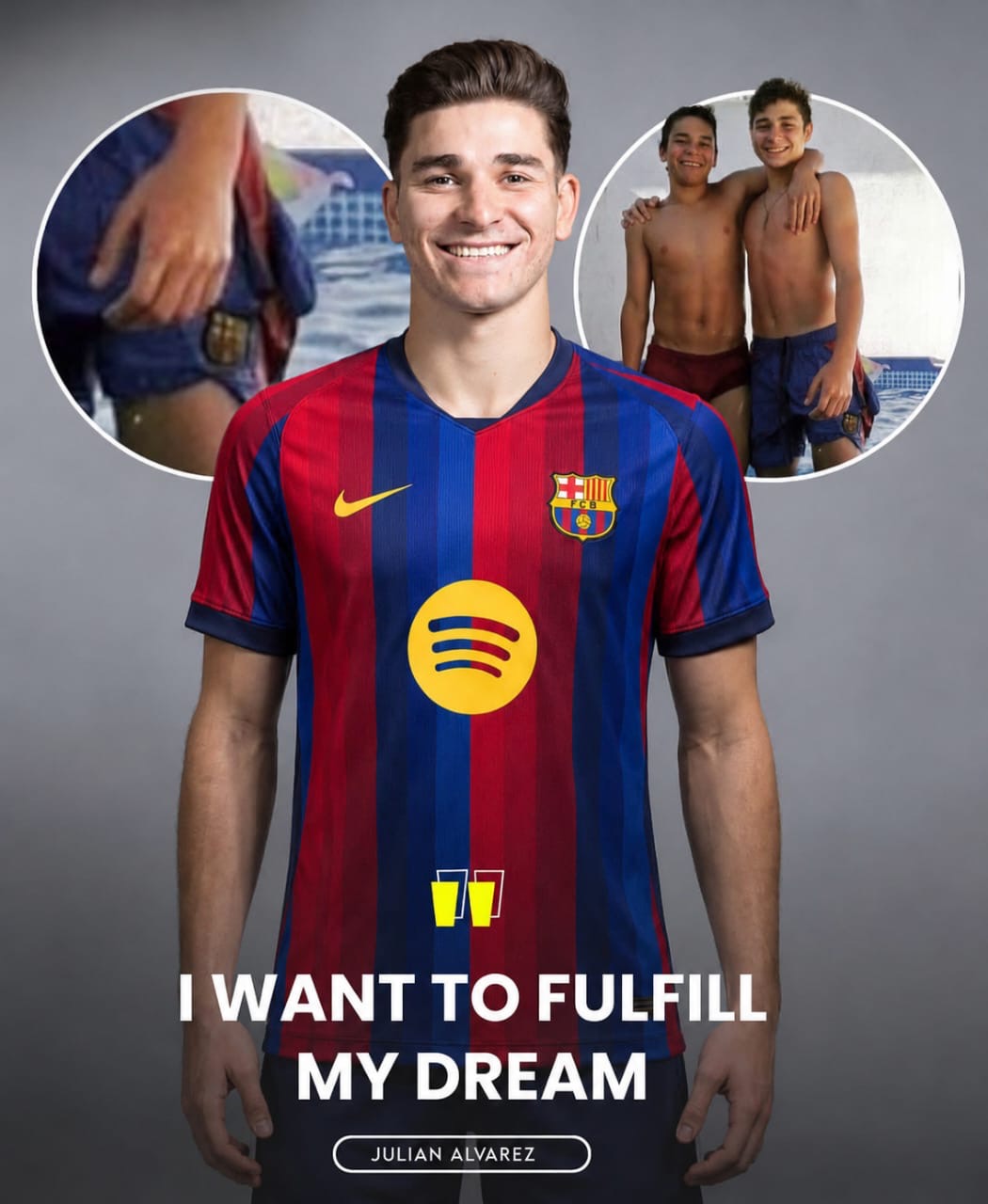 El Atlético amenaza al Barcelona con la FIFA por Julián Álvarez: “O pagan 500 millones o nada”.