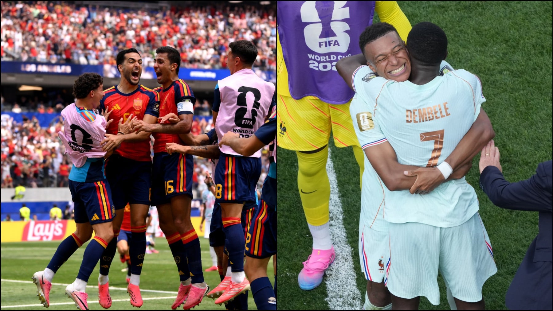 El partido del siglo: Francia y España se citan en Dallas el 14 de julio para decidir quién va a la final del mundo