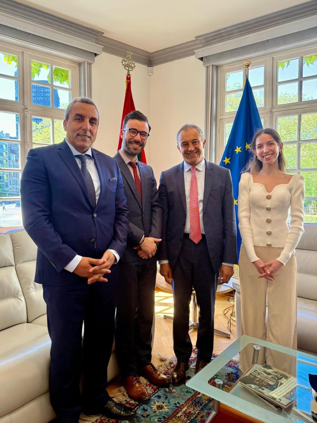 Marruecos impulsa su diplomacia juvenil ante la Unión Europea y la OTAN.