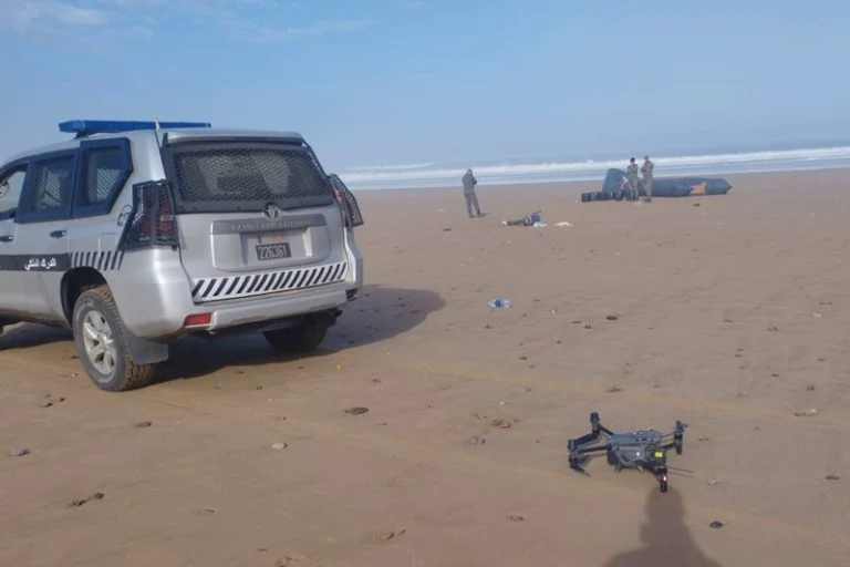 Abortan una salida irregular desde la costa de Mirleft.