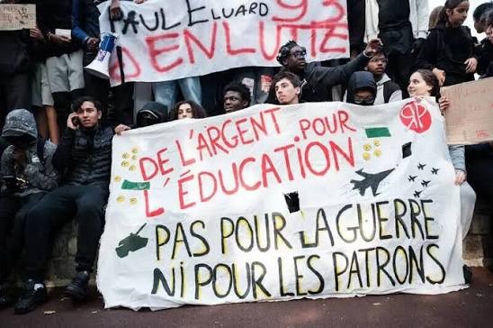 Aulas deterioradas y falta de recursos: el malestar estudiantil sacude Francia.