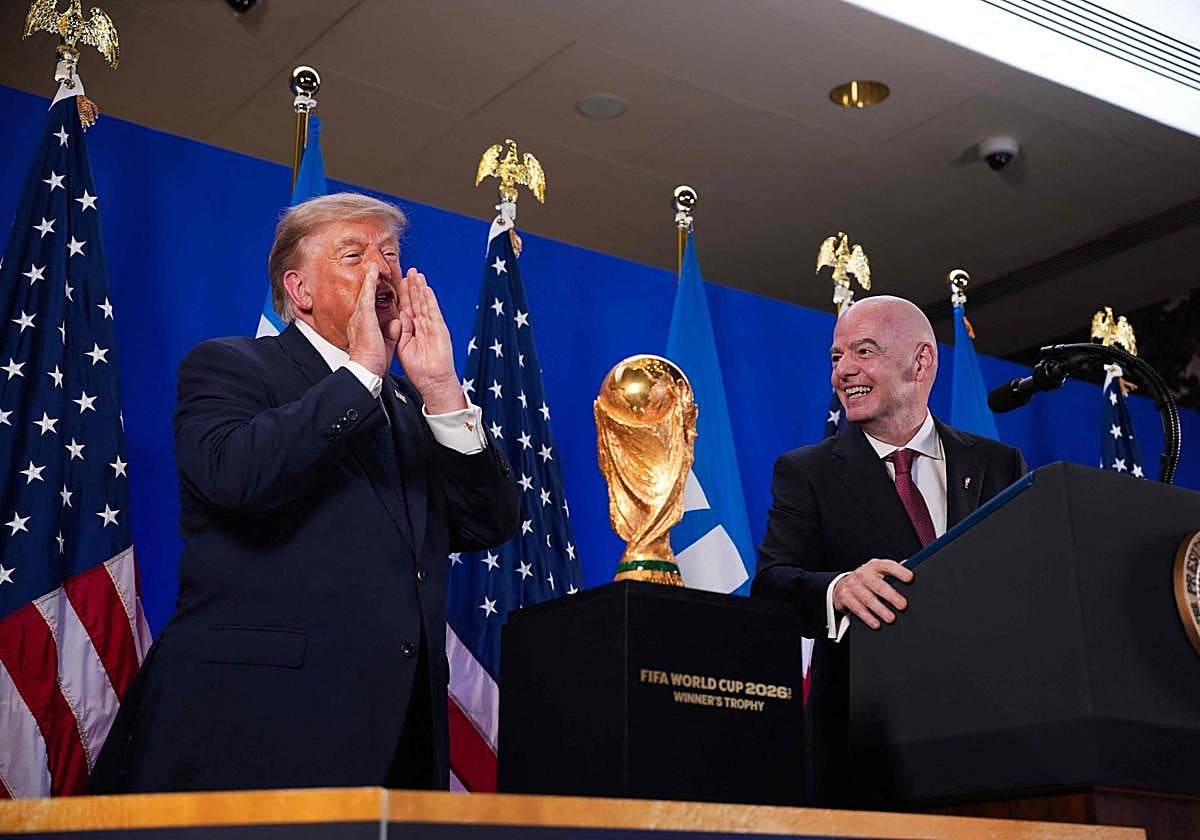 Gianni Infantino elogia a Trump: “Este Mundial no habría sido un éxito sin ti”