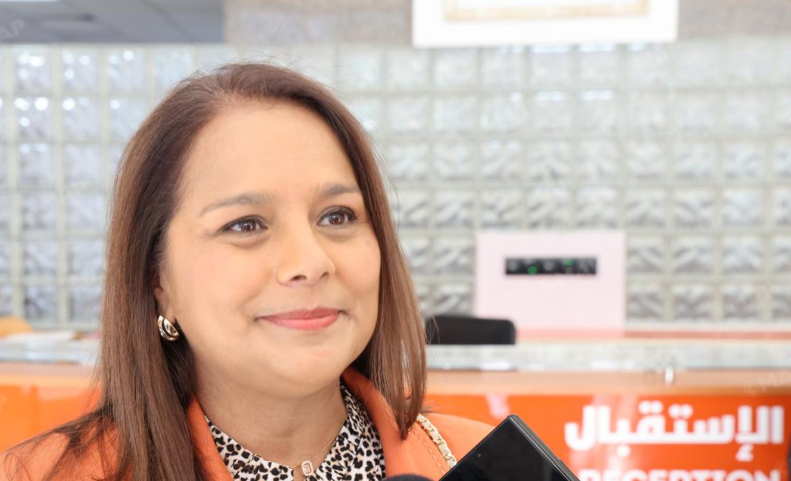 La embajadora de Panamá agradece a la Princesa Lalla Asmaa el apoyo a niños panameños.
