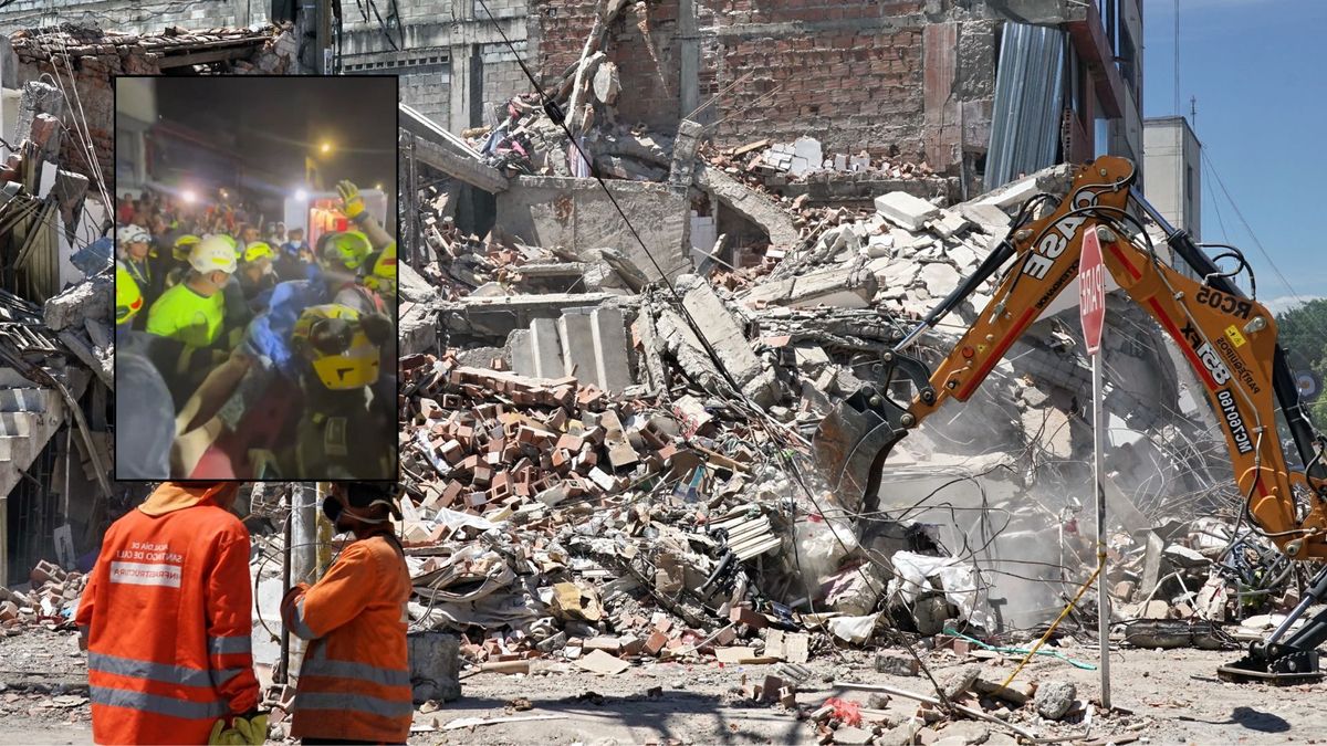 Fallece la joven rescatada tras permanecer casi dos días sepultada por el terremoto en Colombia
